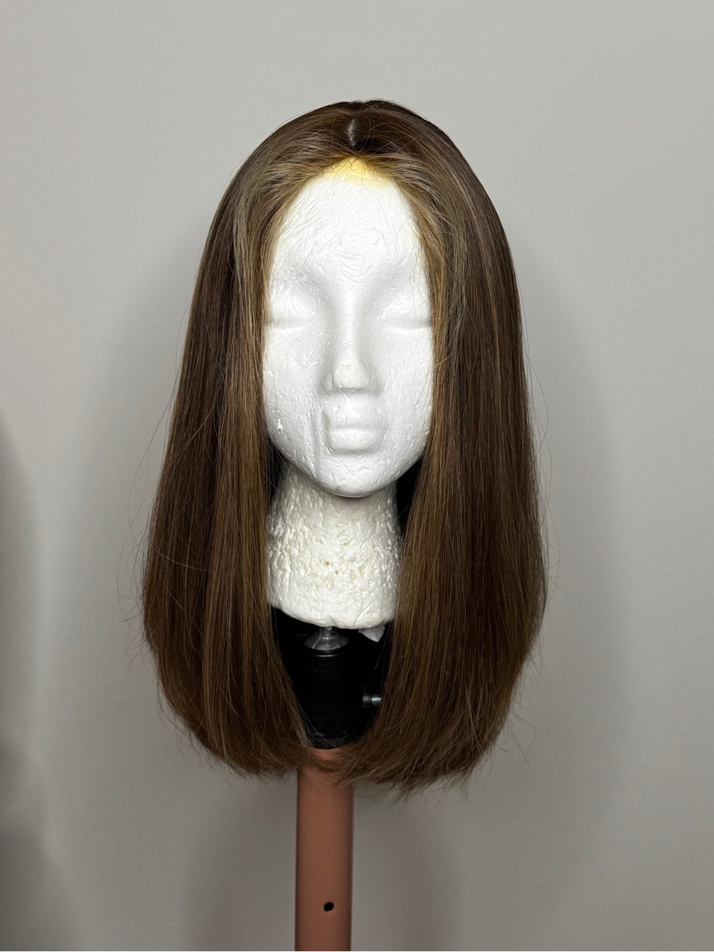 Sari Brown Straight 100% Human Hair Wig